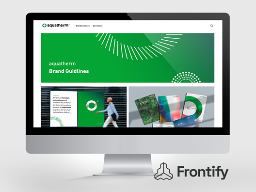 aquatherm: Digitales Brandbook · Übersicht