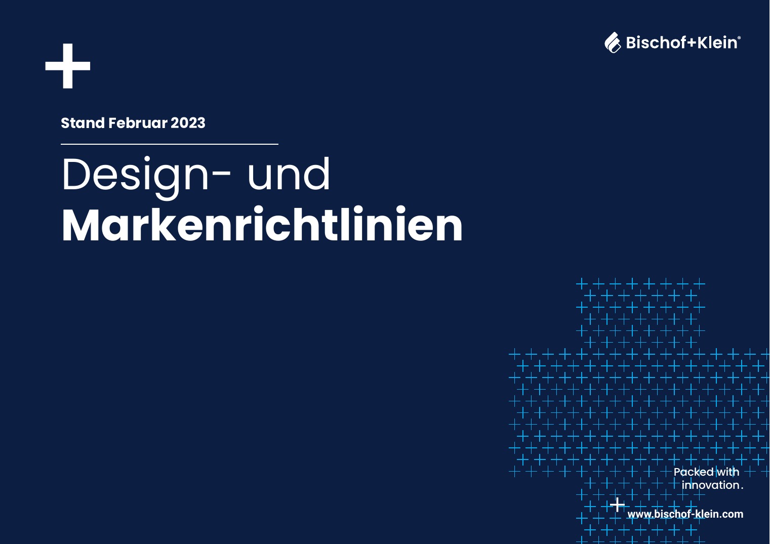 Bischof+Klein: Design- und Markenrichtlinien · Titel