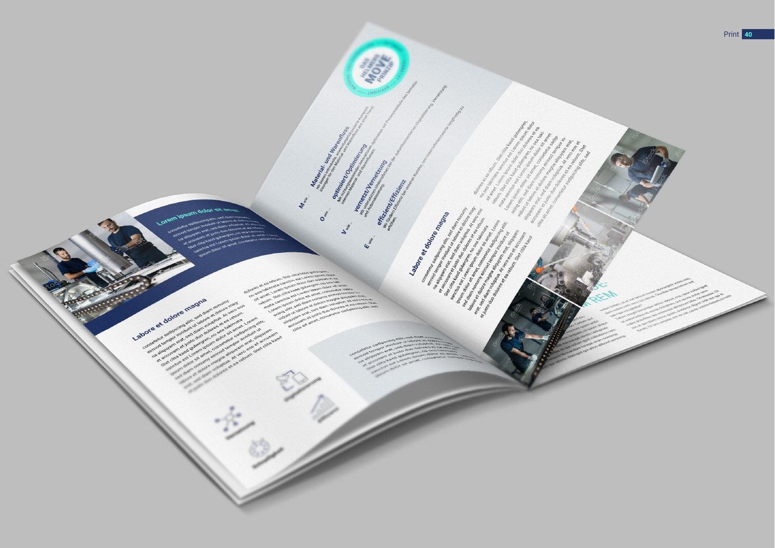 HELMERS: Corporate Design · Broschüre