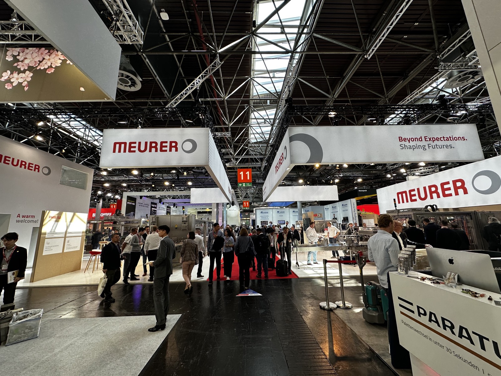 meurer: Messeauftritt für Verpackungsmaschinen